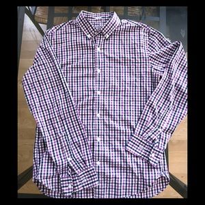 Plaid J Crew Casual Button Down